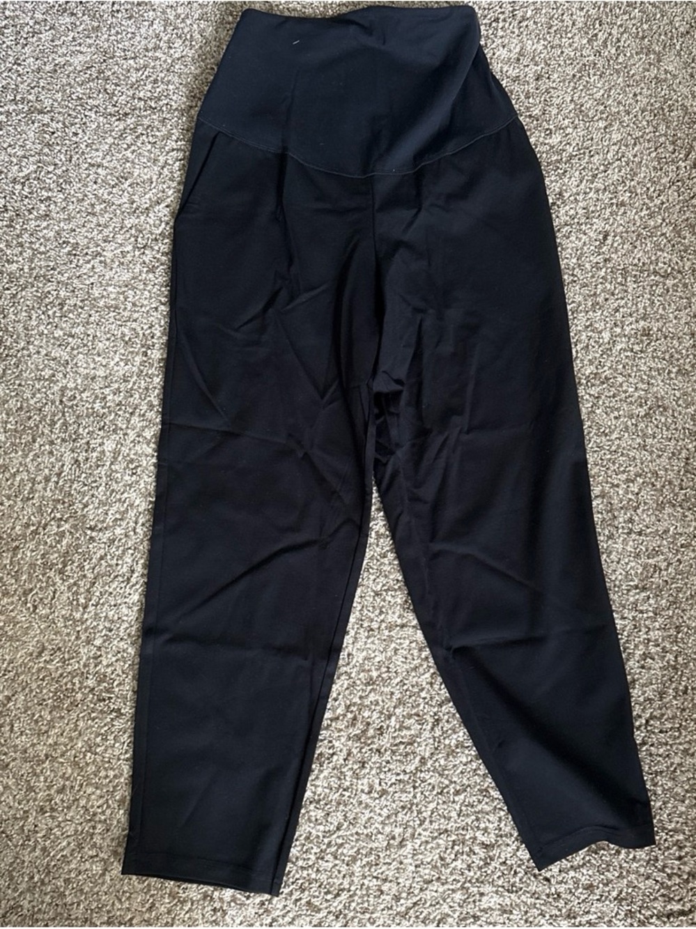 Black Maternity Slacks